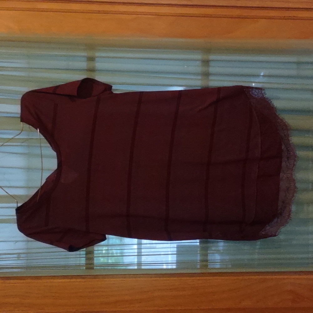 Maroon Blouse